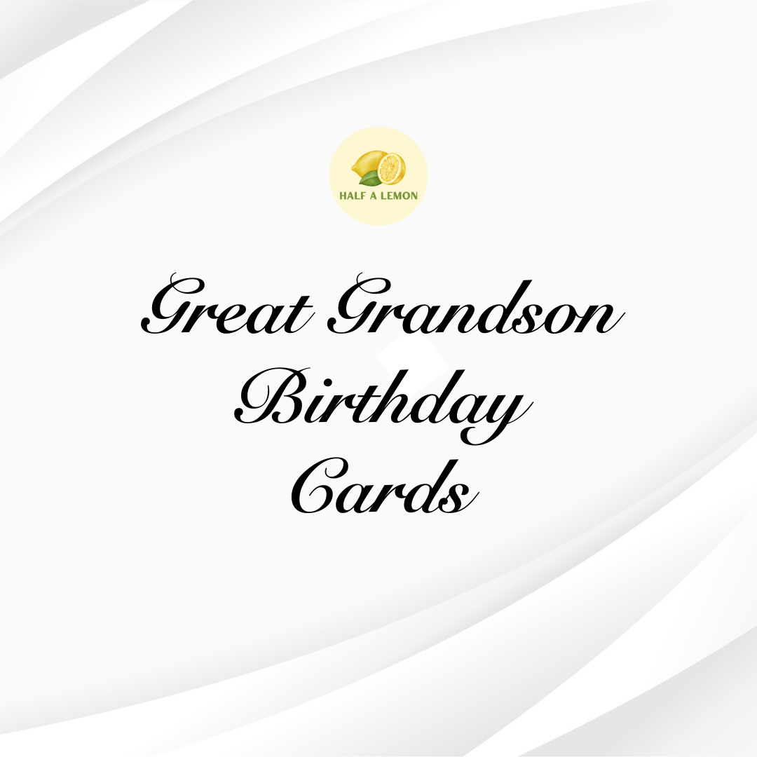 GREAT GRANDSON BIRTHDAY CARDS