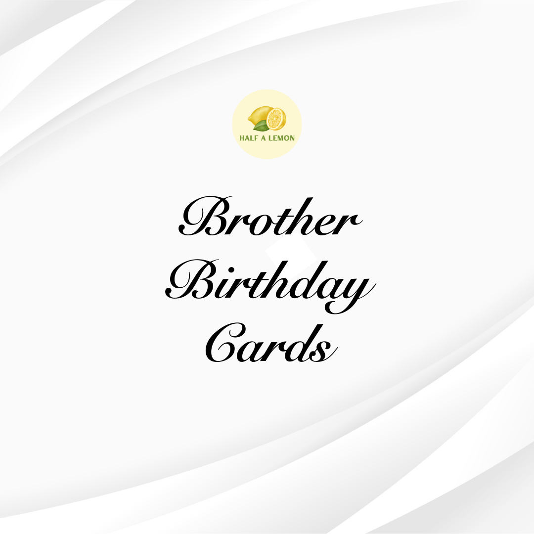 BROTHER BIRTHDAY CARDS