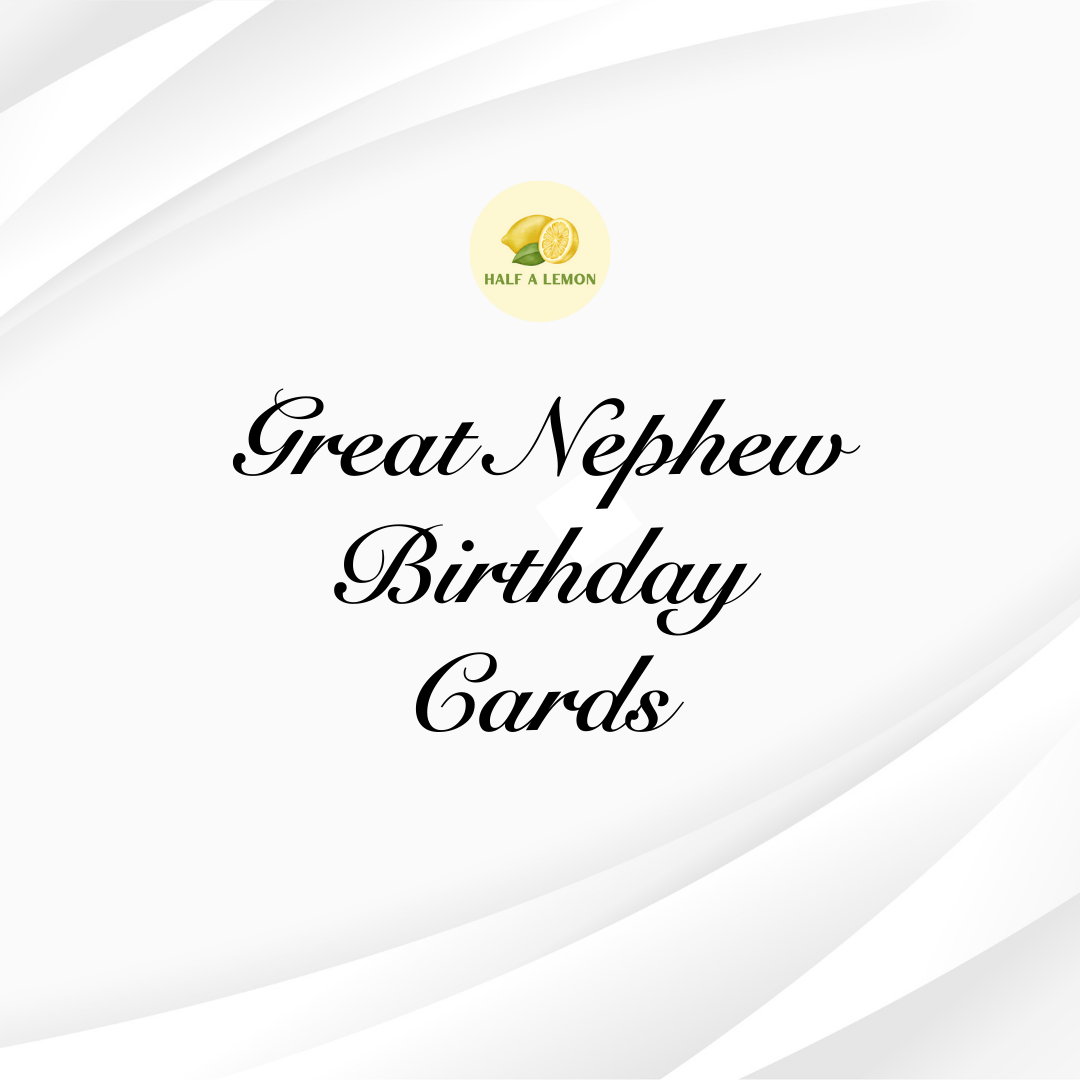 GREAT NEPHEW BIRTHDAY CARDS