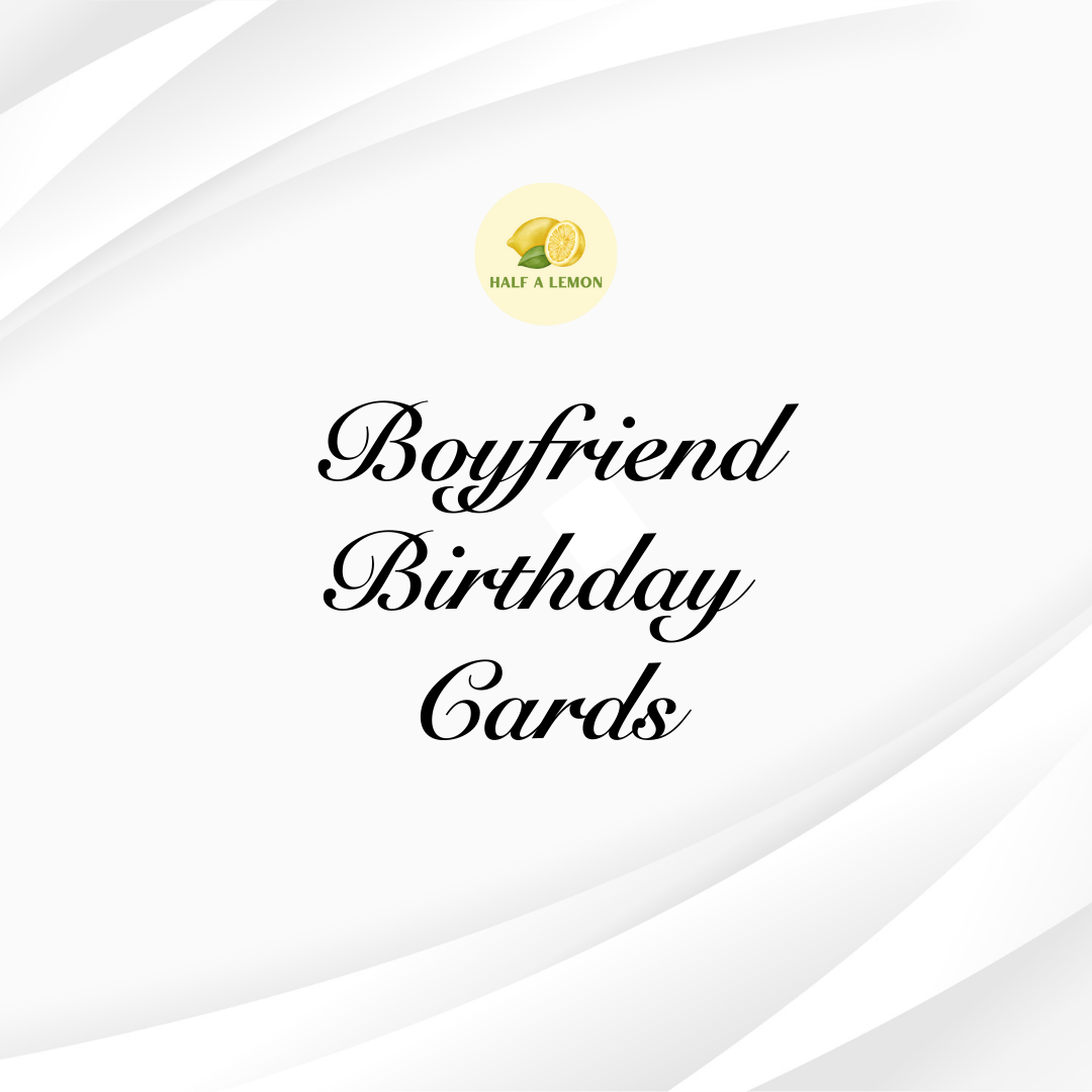 BOYFRIEND BIRTHDAY CARDS