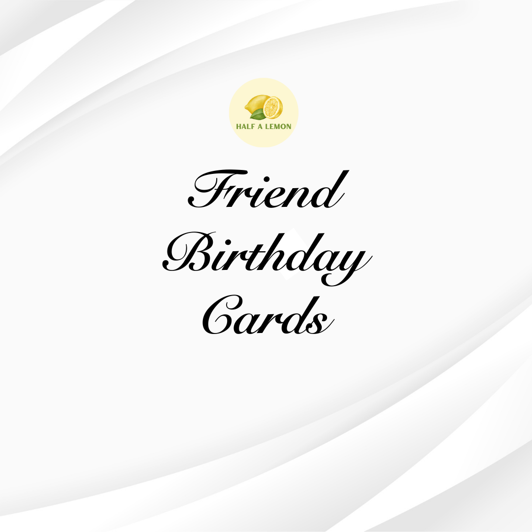 FRIEND BIRTHDAY CARDS