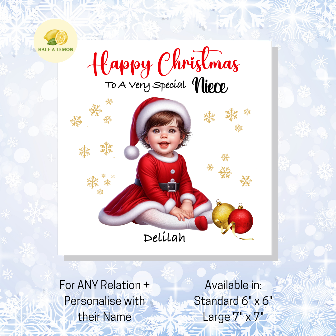 Brown Santa Dress- [REL:Niece][EYE:Brown Eyes]