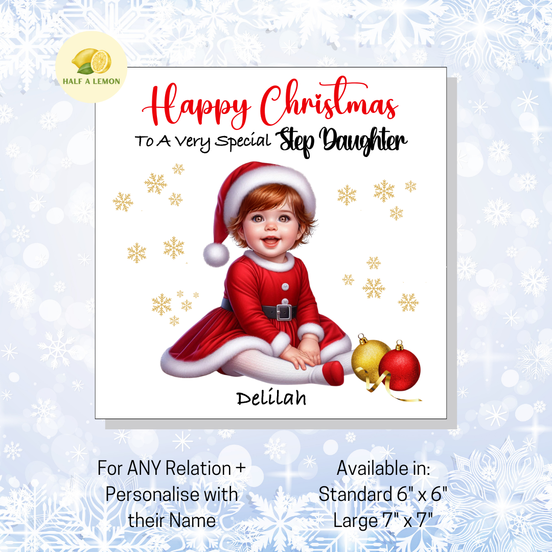 Auburn Santa Dress- [REL:Step Daughter][EYE:Brown Eyes]