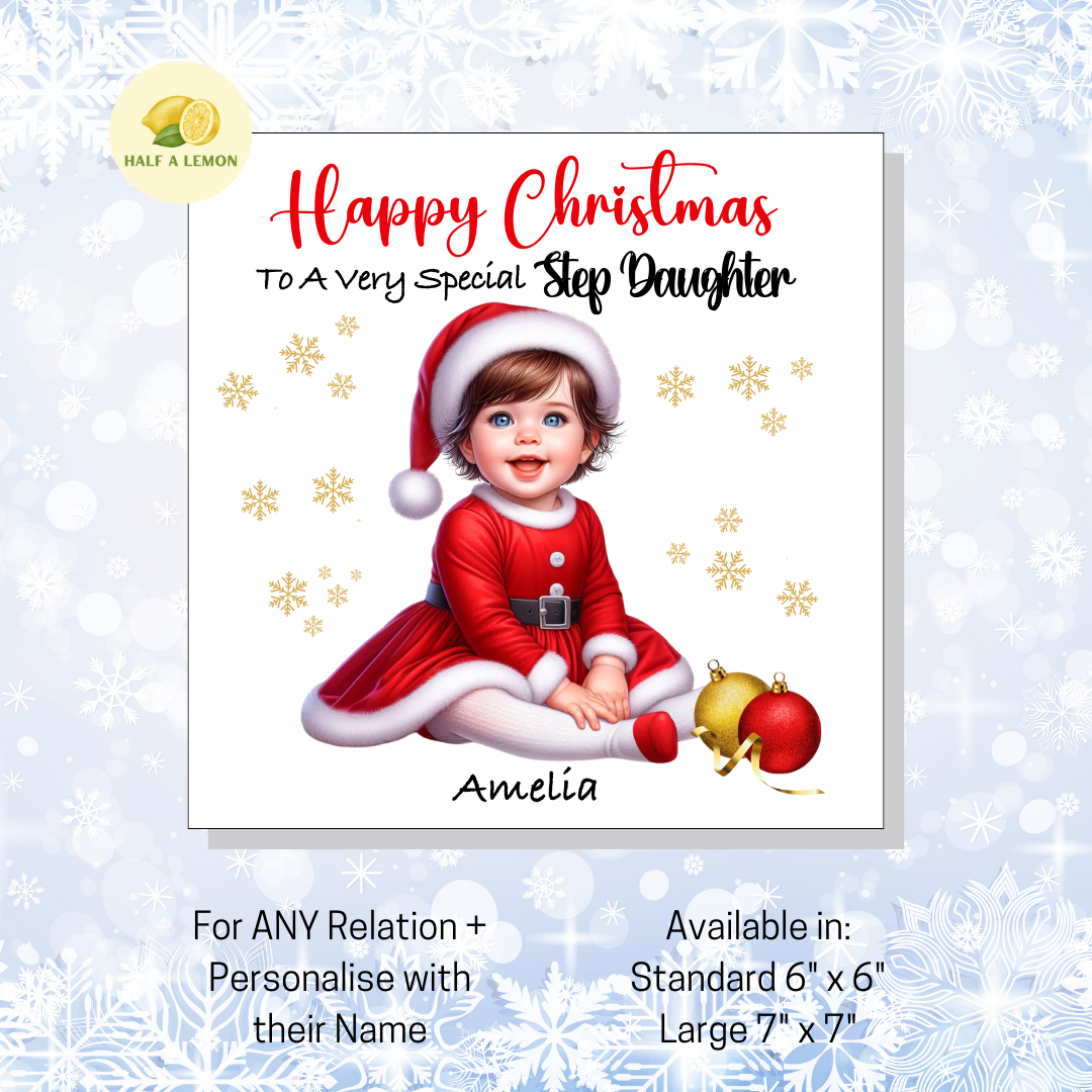 Brown Santa Dress- [REL:Step Daughter][EYE:Blue Eyes]