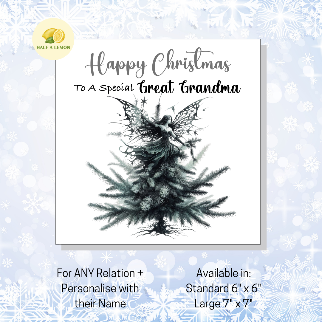 Gothic Fairy Xmas- [REL:Great Grandma]