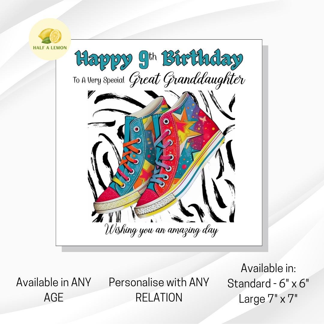 11th Birthday Card Daughter, Customise Age and Relation, Birthday Card For Girl, For Granddaughter, 11th Birthday Niece, 11th Birthday Gift,